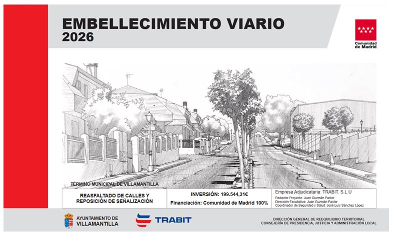 Obras de reasfaltado de calles y reposición de señalización dentro del PLAN DE EMBELLECIMIENTO VIARIO MUNICIPAL (2024-2026)