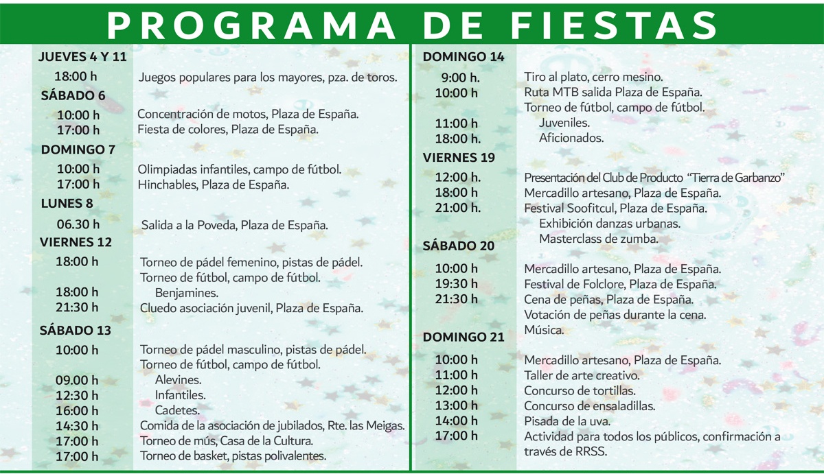 Programa Fiestas Villamantilla 2025 20