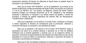 Normativa aprobada en el Pleno ordinario de fecha 23 de enero de 2024