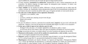 Bando: Plan de inclemencias invernales 2025-2026